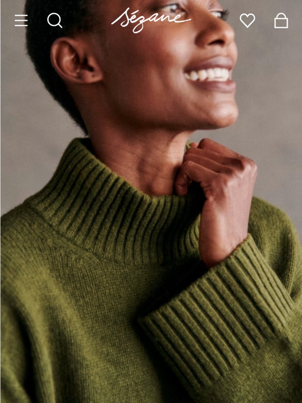 Sezane Paulie Dress Perfect Green M - Picture 2 of 13